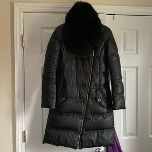 Versace collection puffer coat